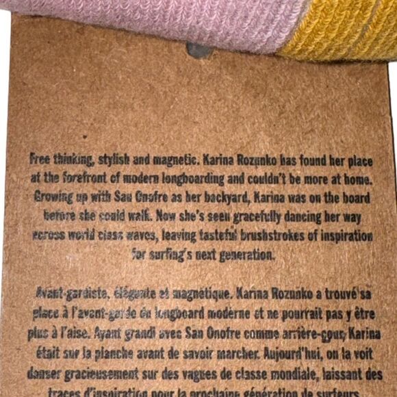 VANS NWT KARINA ROZUNKO COLLABORATION CREATE ONE OF A KIND WOMEN’S SOCK - Picture 3 of 5